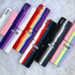 قاب سیلیکونی رنگین کمانی سامسونگ A03